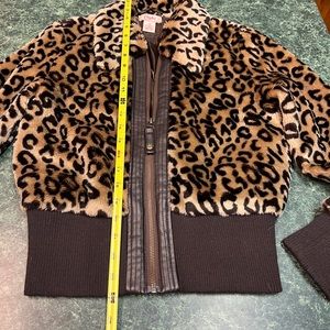 CANDIES Leopard Print Jacket